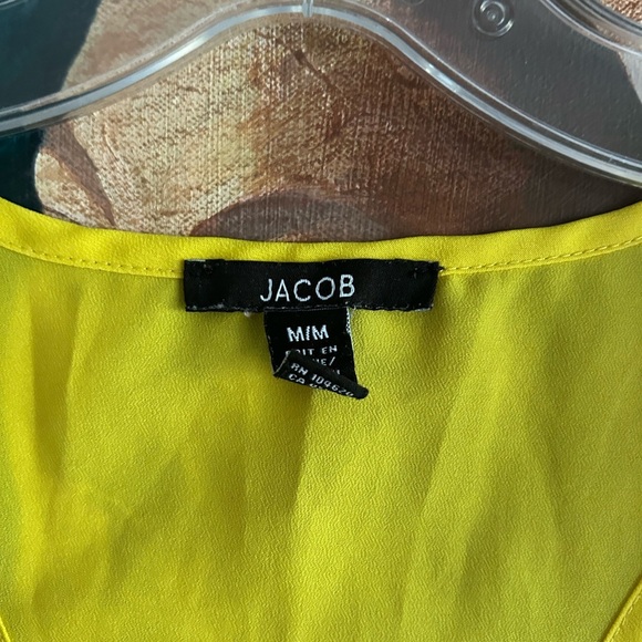 Jacob Sunny Yellow Women's Tank Top M - Picture 5 of 16